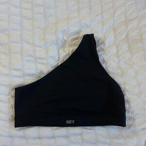 Set Active One Shoulder Sports Bra